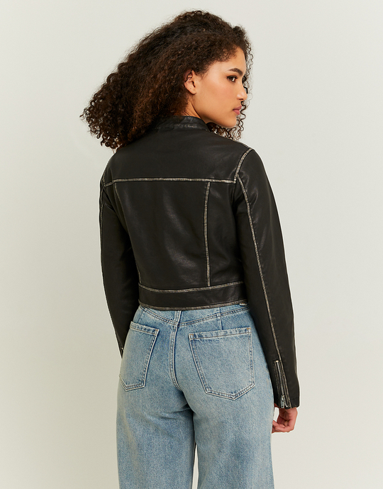 Giacca in Similpelle Nera | TALLY WEiJL