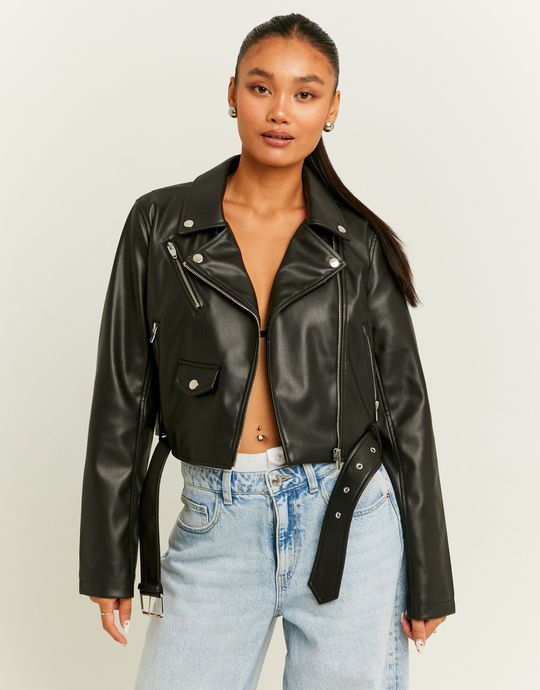 Veste Biker Noire | TALLY WEiJL