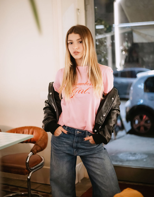 Black Faux Leather Bomber Jacket | TALLY WEiJL