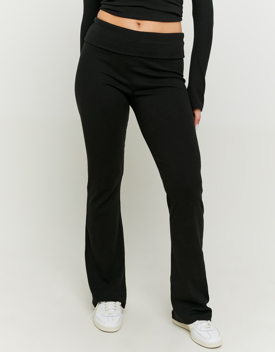 Black Legging with Fold | TALLY WEiJL