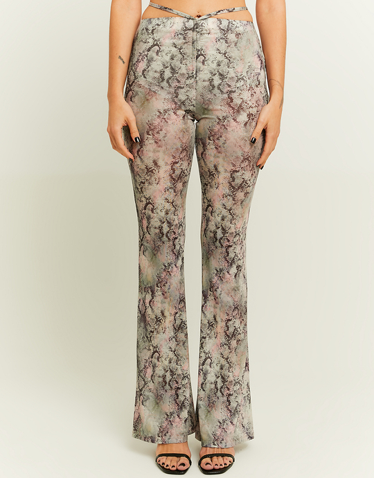 Snake Print Mesh Leggings | TALLY WEiJL