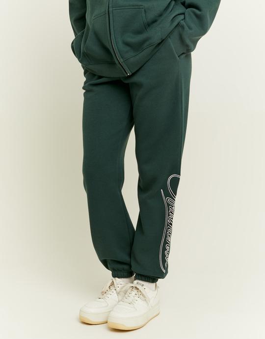 Green Loose Joggers | TALLY WEiJL