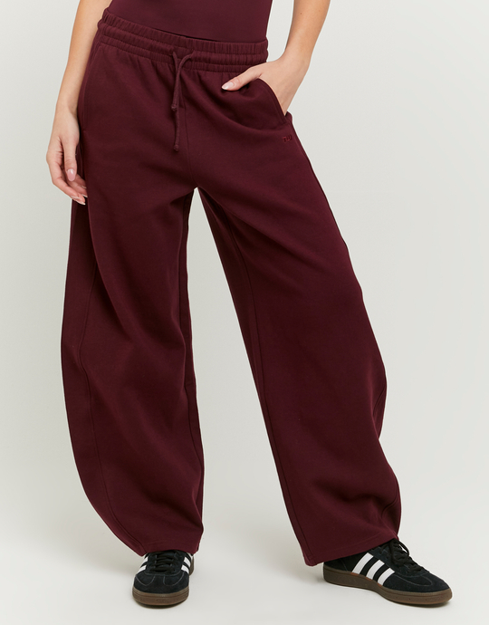Bordeaux Loose Jogginghose | TALLY WEiJL