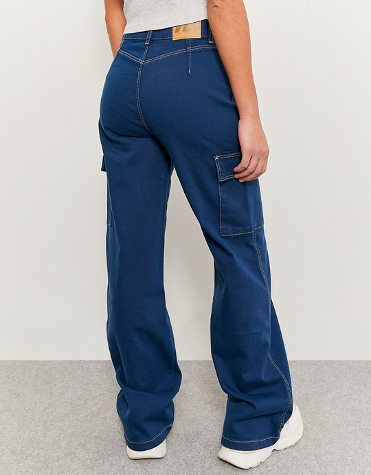 Blaue Cargo Hose | TALLY WEiJL