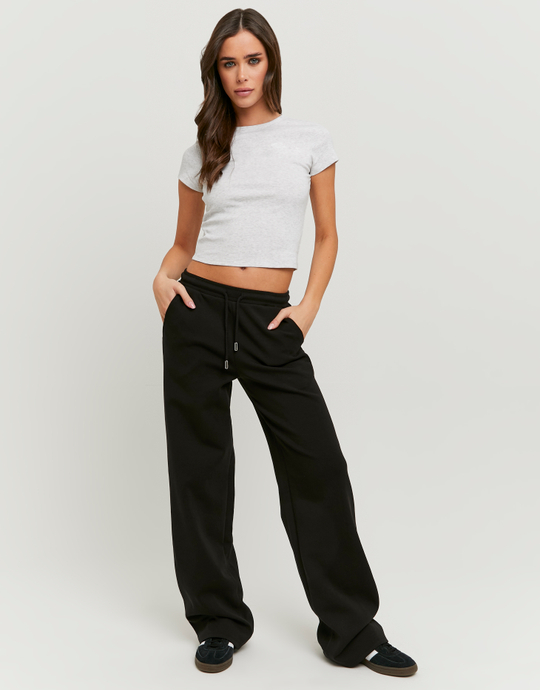 Schwarze lange Jogginghose | TALLY WEiJL