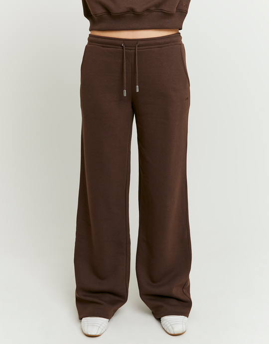 Pantalon de Jogging Long Marron | TALLY WEiJL