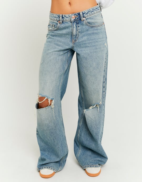 Jean Wide Leg Taille Mi-Haute | TALLY WEiJL