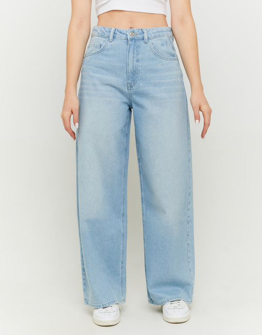 Hellblaue Loose Baggy Jeans | TALLY WEiJL