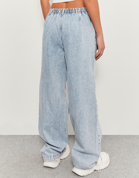 Blue Parachute Trousers | TALLY WEiJL