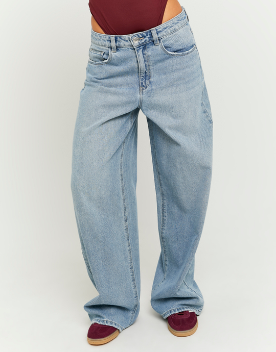 Jeans skater a vita media | TALLY WEiJL