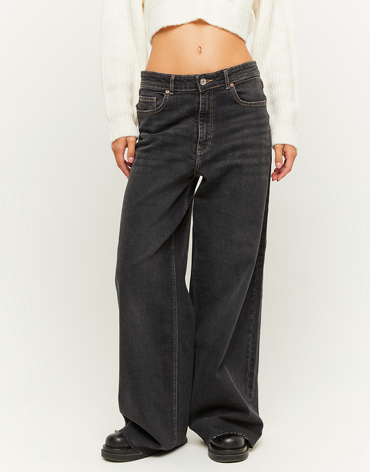 High Waist Wide Leg Jeans | TALLY WEiJL