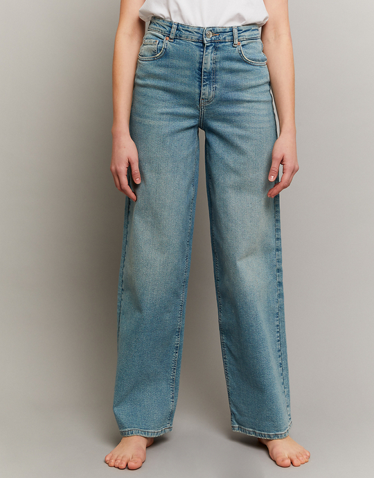 High Waist Wide Leg Jeans | TALLY WEiJL