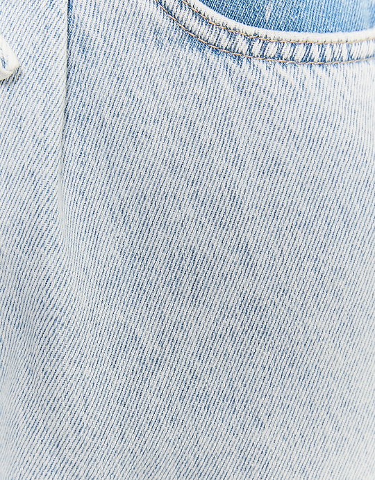 Blaue High Waist Wide Leg Jeans | TALLY WEiJL