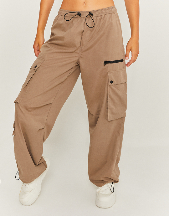 Pantaloni Cargo Parachute A Vita Alta | TALLY WEiJL
