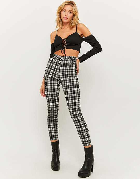 Weiße High Waist Skinny Hose | TALLY WEiJL