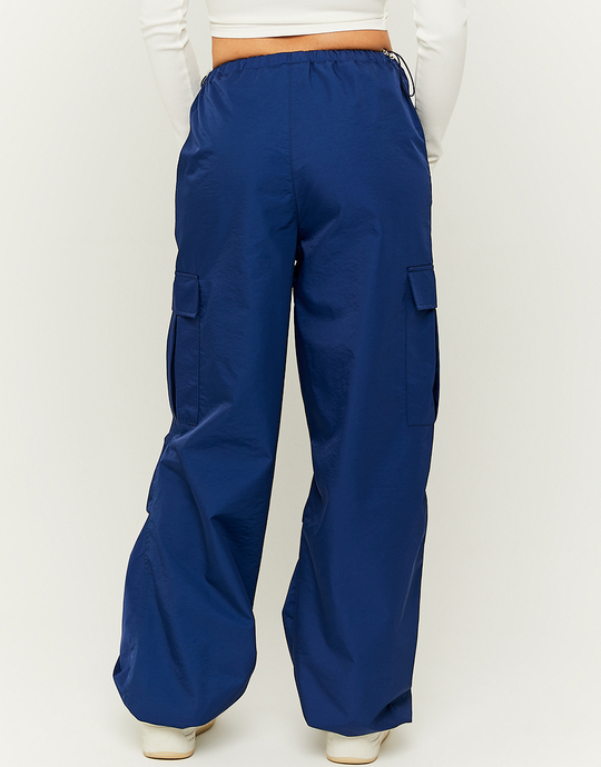 Pantalon Parachute Bleu | TALLY WEiJL