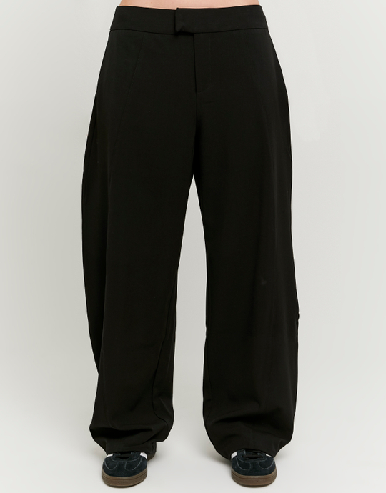 Pantalon Barrel Noir | TALLY WEiJL