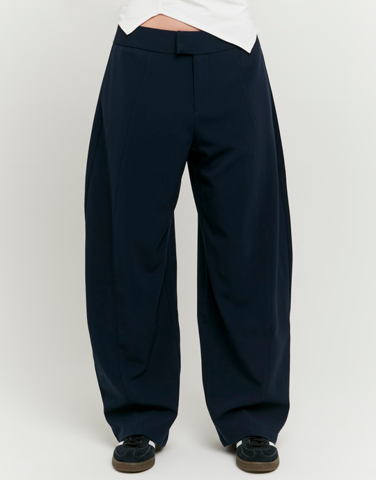 Pantalon Barrel Bleu | TALLY WEiJL