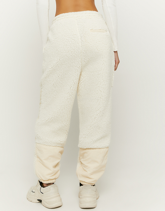 Faux Fur High Waist Joggers | TALLY WEiJL