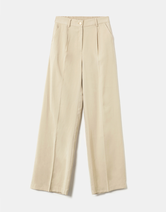 High Waist Wide Leg Trousers | TALLY WEiJL