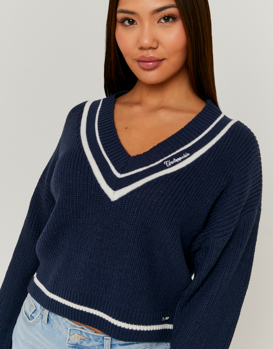 Maglione a righe blu | TALLY WEiJL