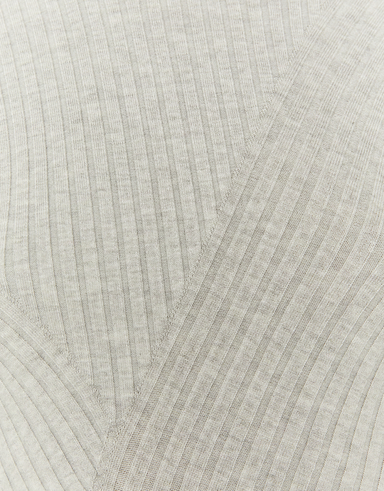 Top en Maille Manches longue Gris | TALLY WEiJL