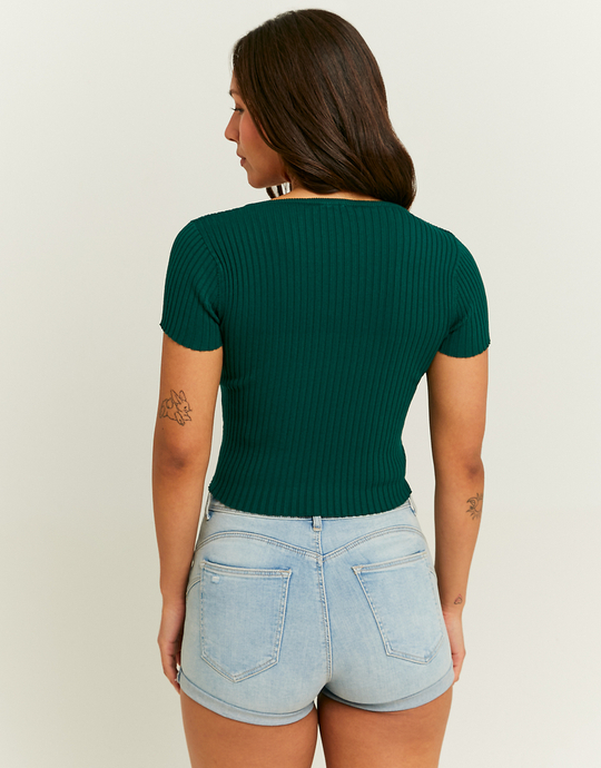 Enges Cropped Strick Top | TALLY WEiJL