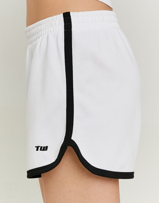 Weisse Sporty Sweat Shorts | TALLY WEiJL