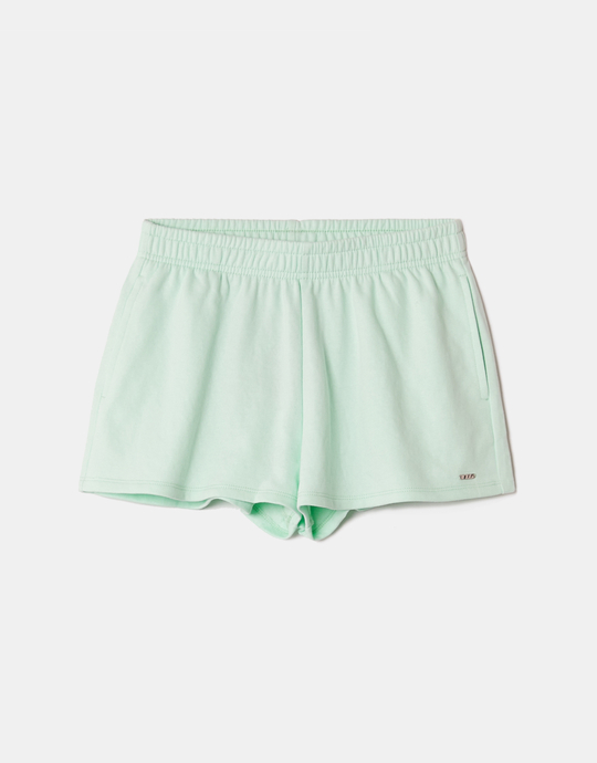 Mint Basic Mini Shorts | TALLY WEiJL