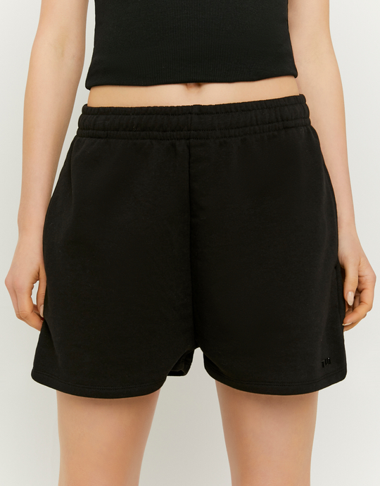 Black Sweat Shorts | TALLY WEiJL