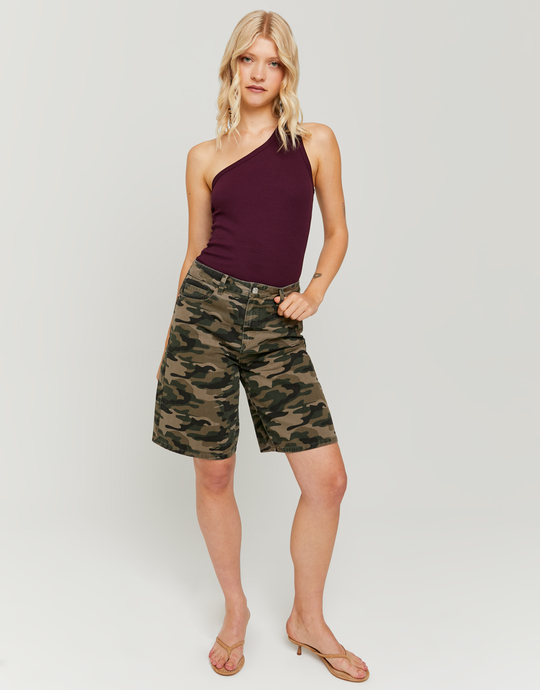 Bermuda a Vita Alta Gamba Larga | TALLY WEiJL