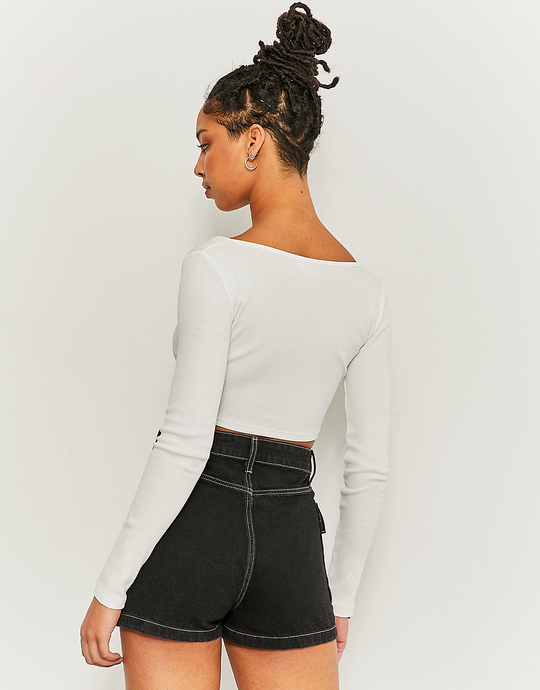 High Waist Cargo Shorts | TALLY WEiJL