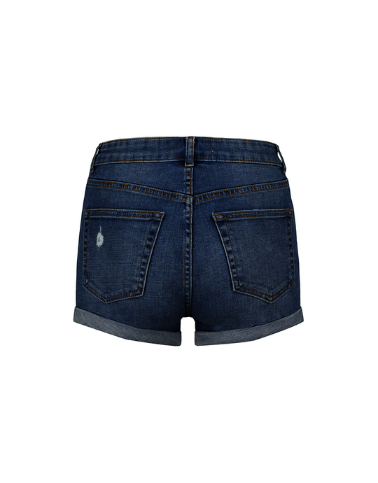 Shorts di Jeans Skinny a Vita Alta | TALLY WEiJL