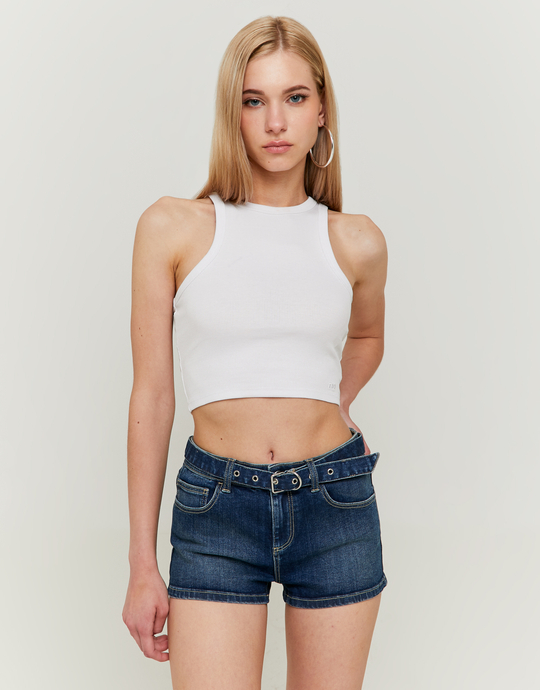High Waist Micro Denim Shorts | TALLY WEiJL