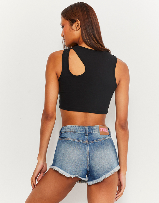 Low Waist Micro Denim Shorts | TALLY WEiJL
