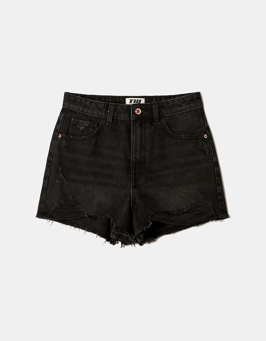 High Waist Mom Shorts | TALLY WEiJL