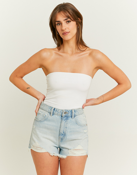 High Waist Mom Shorts | TALLY WEiJL