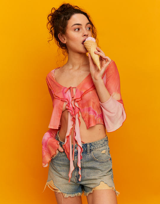 High Waist Mom Shorts | TALLY WEiJL