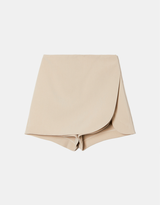 Beige Skort | TALLY WEiJL