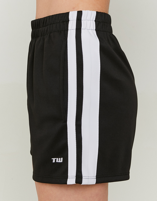 Black Sporty Sweat Shorts | TALLY WEiJL