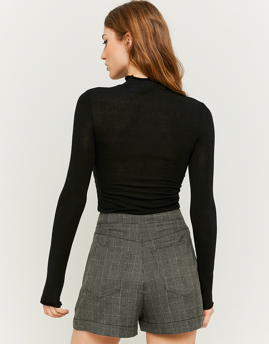 Short Gris Taille Haute | TALLY WEiJL