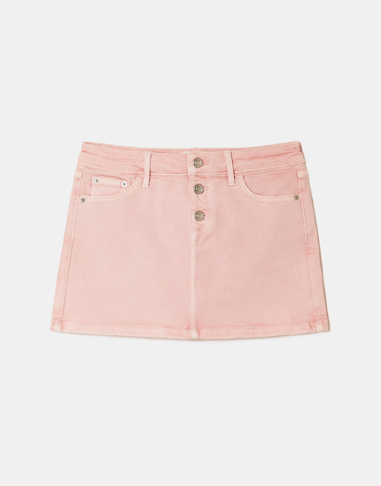 Gonna Mini Rosa con Bottoni | TALLY WEiJL