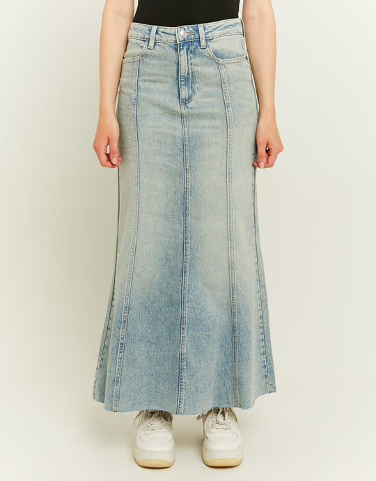 Hell gewaschener langer Jeansrock | TALLY WEiJL