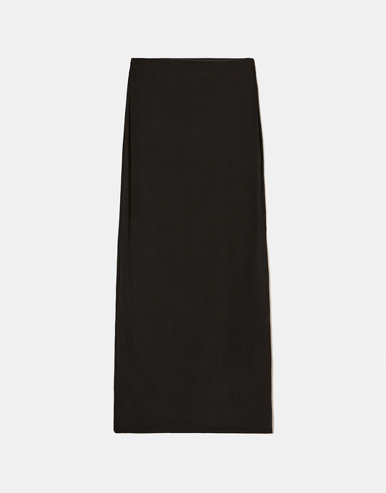 Gonna Lunga con Spacco Nera | TALLY WEiJL