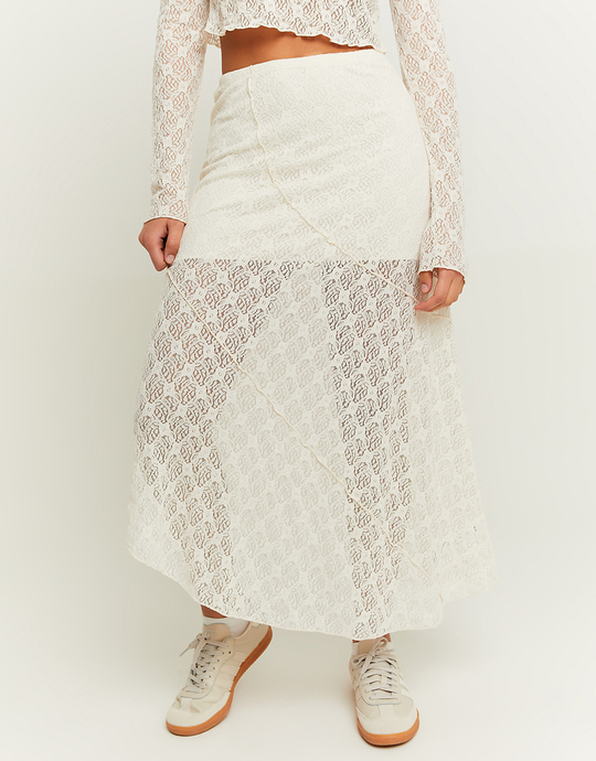 Gonna Lunga Beige | TALLY WEiJL