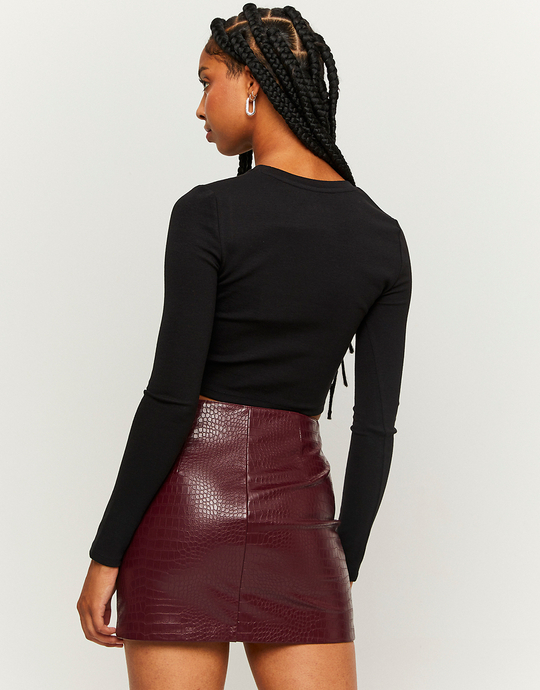 Faux Leather Mini Skirt | TALLY WEiJL