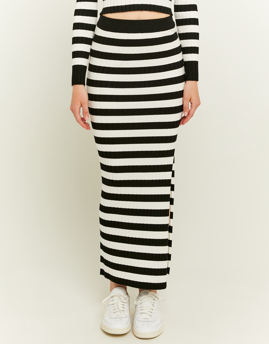 Gonna Lunga in Maglia a Righe | TALLY WEiJL