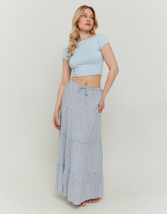 Maxirock mit Blumenprint | TALLY WEiJL