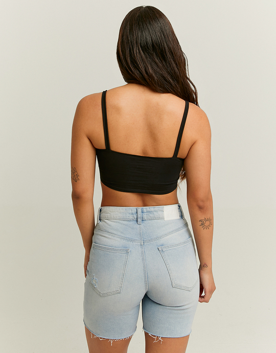 Bralette Nera con Stampa | TALLY WEiJL