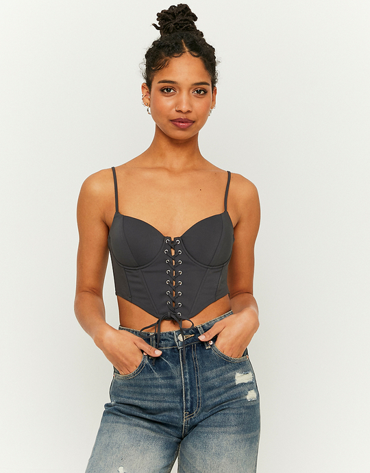Cropped Korsett-Top | TALLY WEiJL